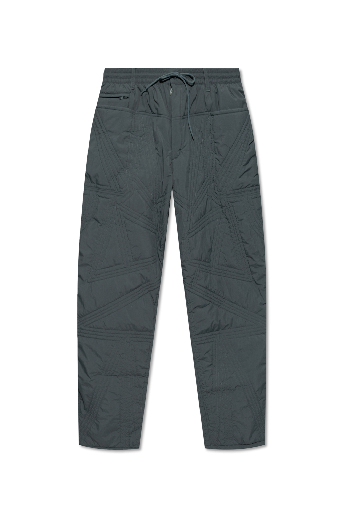 Green Insulated quilted trousers Y-3 Yohji Yamamoto - Vitkac GB